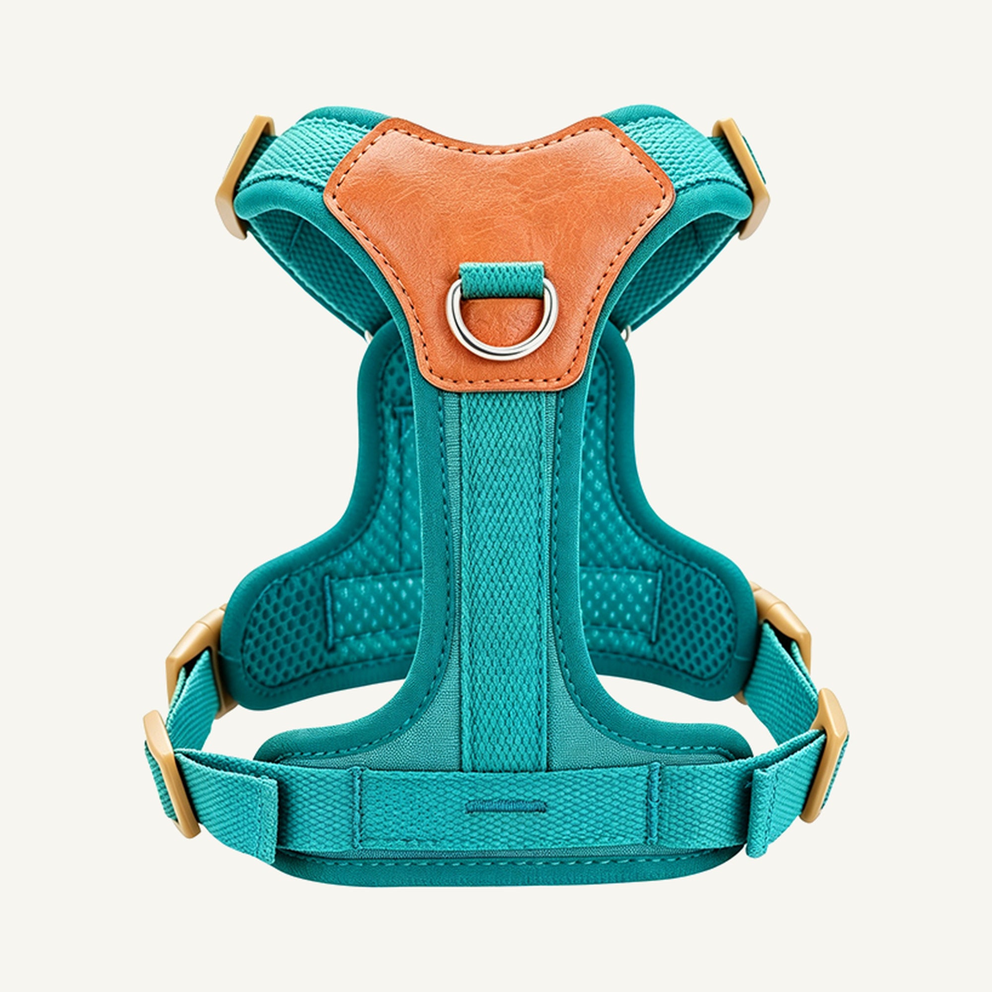 Custom Y-Type Breathable No Pull Dog Harness wholesale product view one on warm neutral background