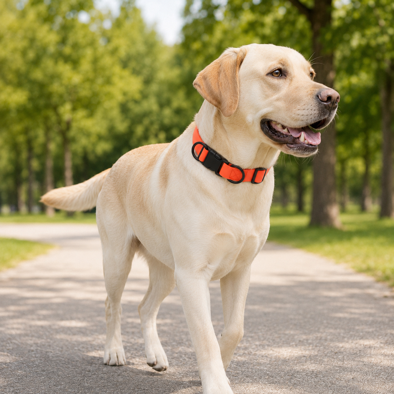 Active PVC Dog Collar
