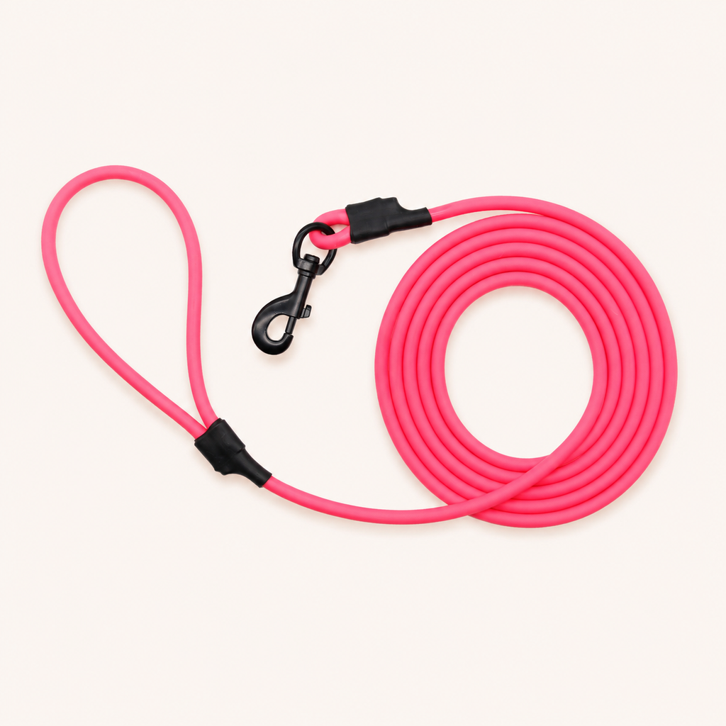 Waterproof Round Dog Leash with Zinc Alloy Hook