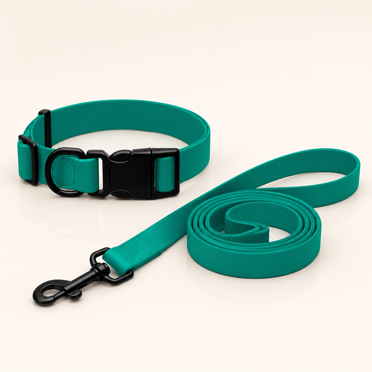 Waterproof Adjustable Dog Collar with Quick Release Buckle