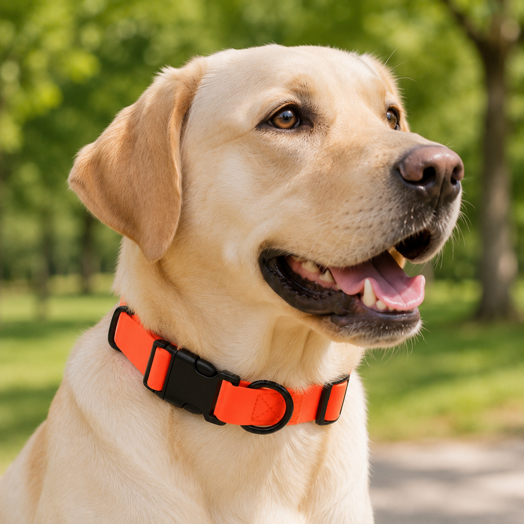 Active PVC Dog Collar